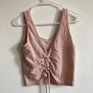 ginger g striped tank top